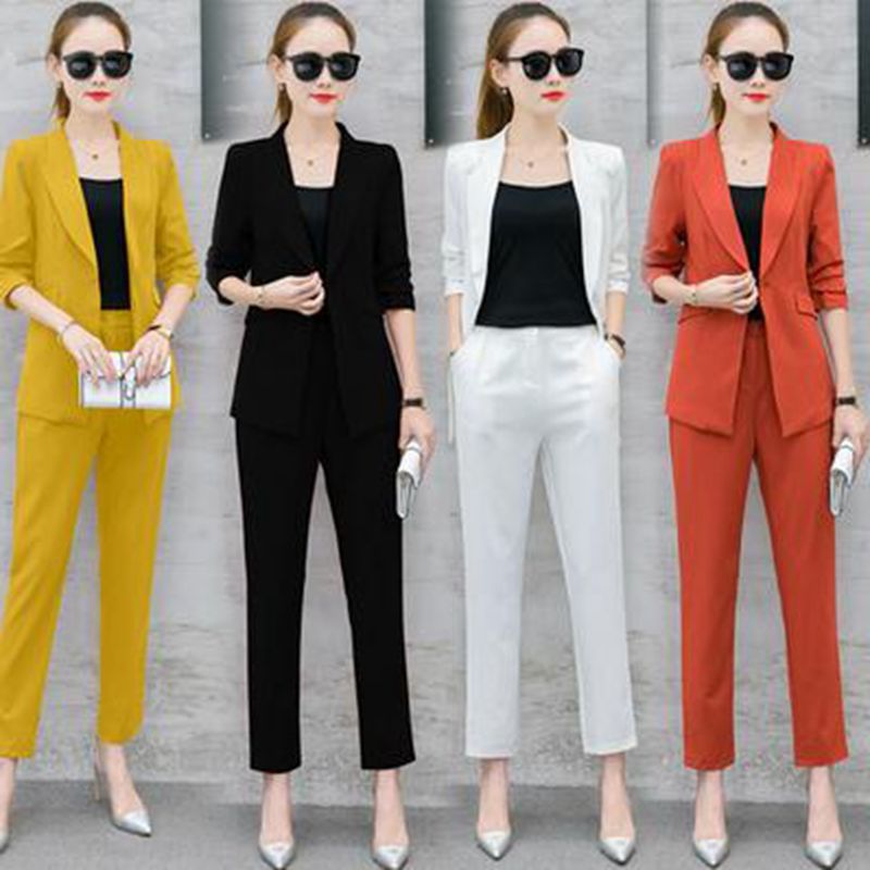 Suit set female two-piece suit