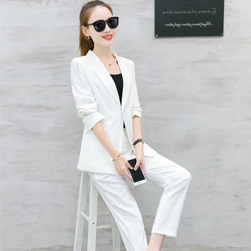 Suit set female two-piece suit