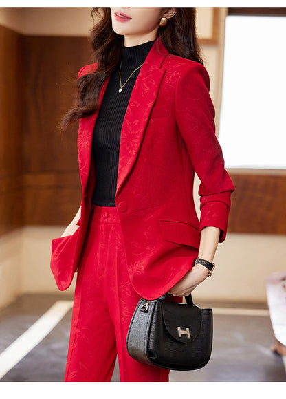 Suit Female Business Wear Host Formal Suit Work Clothes