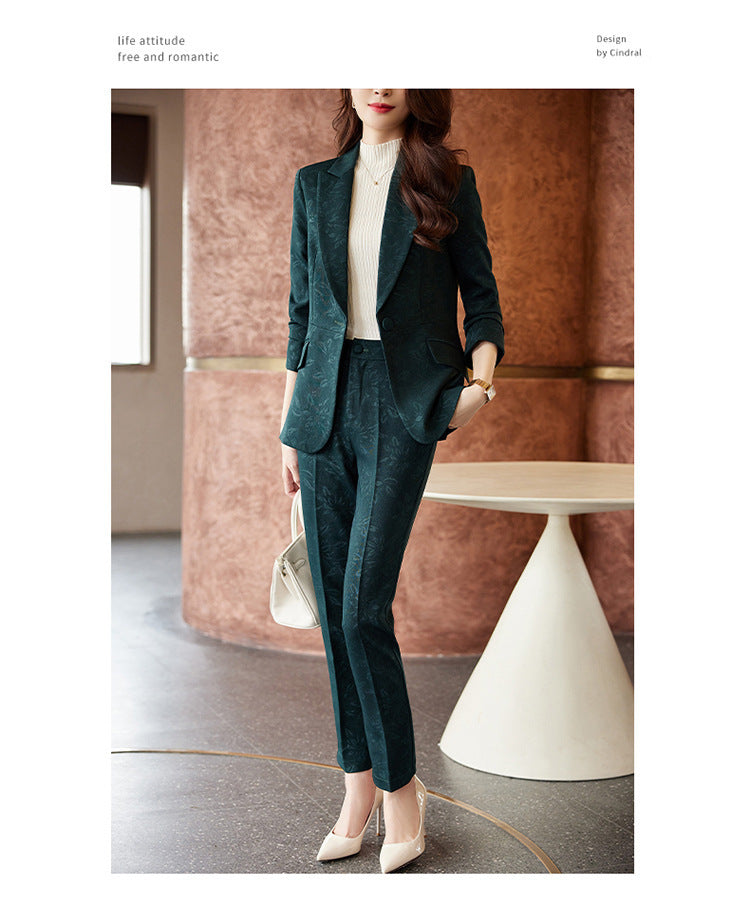 Suit Female Business Wear Host Formal Suit Work Clothes