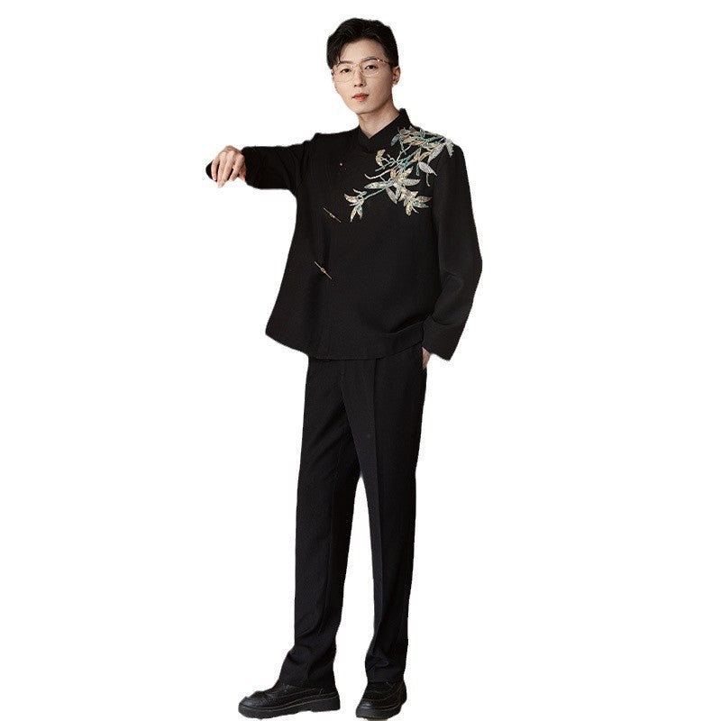 Bridegroom Wedding Suit Suit Zhongshan Suit Men